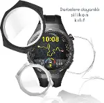 Huawei Watch GT5 Pro 46mm için 360° Kasa Koruyucu Yumuşak TPU Kılıf Dokunmatiği ve Netliği Etkilemey-7
