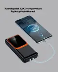 Powerbank 20000 mAh Yüksek Kapasiteli ve 22.5W Hızlı Şarj Destekli-5