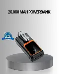 Powerbank 20000 mAh Yüksek Kapasiteli ve 22.5W Hızlı Şarj Destekli-1