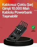 22.5W Hızlı + 15W Kablosuz Şarj – Akıllı Powerbank ile Her An Enerji-1