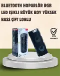 Kompakt Tasarım, Yüksek Ses Performansı – Çoklu Giriş Seçenekli Kablosuz Hoparlör (Bluetooth, USB, S-1