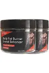 Eelhoe 2li Adet Belly Fatburner Sweat Enhancer Erkeklere Özel Vücut Şekillendirici Kremi 100 ml-1