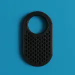 Arı Peteği Desenli Smart Tag 2 Kılıf Sert Dayanıklı SmartTag2 ile Uyumlu Plastik Koruyucu (Kırmızı)-3