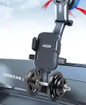 360° Dönebilen Araç Telefon Tutucu Hızlı Kilit Güçlü Tutuculuk LTP-01-3