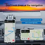 360° Dönebilen Araç Telefon Tutucu Hızlı Kilit Güçlü Tutuculuk LTP-01-7