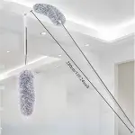 Teleskopik Bükülebilir Köşe Bucak Toz Alma Püskülü Dev Boy 280 cm (4745)-5