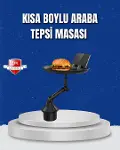 Ayarlanabilir Araç İçi Bardaklık Tepsisi 9 İnç Geniş Alan ve Telefon Standlı-1