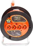 Makaralı Uzatma Kablosu 3 * 1.5mm² 35 mt. TURUNCU KABLO-2
