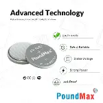 5 adet CR1632(DL1632) 3V Düğme Pil (Akıllı ev aletleri,araba anahtarları,terazi,uzaktan kumanda,bilg-3