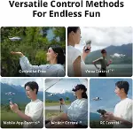 Neo 4K 100 fps Drone, 12 MP Fotoğraf, 18 Dakika Uçuş Süresi, 135 g, Beyaz-5