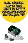 Kablosuz Bluetooth Kulaklık Çift Telefon Destekli Powerbankli Dijital Göstergeli-1