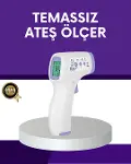 Temassız Ateş Ölçer Dijital Kızılötesi Termometre Hızlı Ölçüm-1