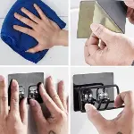 Fön Makine Askısı Siyah Yapışkanlı Fön Makine Tutucu-4