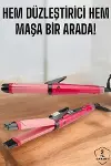 Hem Düzleştirici Hem Maşa Saç Şekillendirici-2