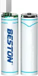 4'lü Şarj Edilebilir AA Lityum Pil | 1.5V 500mAh 2200mWh, USB-C Şarjlı, 1000+ Döngü, Sabit Voltaj Çı-2