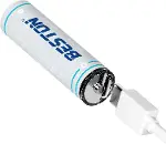4'lü Şarj Edilebilir AA Lityum Pil | 1.5V 500mAh 2200mWh, USB-C Şarjlı, 1000+ Döngü, Sabit Voltaj Çı-4