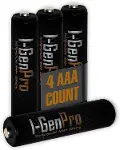 Pro P162 4 Adet AAA 1100 mAh Şarj Edilebilir İnce Kalem Pil 1.2V Ni-MH Şarjlı Pil-1