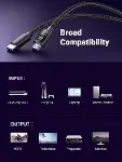 4K HDMI Kablosu ARC 3D Ethernet için PS5 Soundbar, Xbox Series S, Monitör vb. (3M)-6