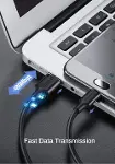 Micro-USB & USB-A Data ve Şarj Kablosu, 2 Metre, Beyaz-4