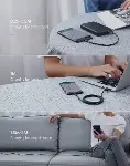 Micro-USB & USB-A Data ve Şarj Kablosu, 2 Metre, Beyaz-6