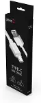 Zore Z-39 Type-C USB Kablo Beyaz Silikon 1 Metre Hızlı Şarj Destekli Veri Aktarımı İçin Şarj Kablosu-3