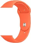 Apple ile uyumlu Watch 38mm 40mm 41mm 1/2/3/4/5/6/se/se2/7/8/9 Spor Silikon Kordon 16-açık Gri-3