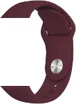 Apple ile uyumlu Watch 38mm 40mm 41mm 1/2/3/4/5/6/se/se2/7/8/9 Spor Silikon Kordon 16-açık Gri-4
