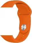 Apple ile uyumlu Watch 38mm 40mm 41mm 1/2/3/4/5/6/se/se2/7/8/9 Spor Silikon Kordon 16-açık Gri-5