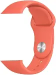 Apple ile uyumlu Watch 38mm 40mm 41mm 1/2/3/4/5/6/se/se2/7/8/9 Spor Silikon Kordon 16-açık Gri-7