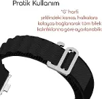 [Travel Loop] Xiaomi Redmi Watch 6/5/4/Mi Band 10 Pro/9 Pro/8 Pro ile Uyumlu Kordon Rahat ve Konforl-4