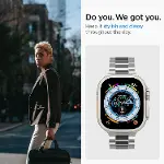 Modern Fit 316L Apple Watch Ultra2/Apple Watch Ultra 49 mm, Seri 9/8/SE2/7/6/SE/5/4/3/2/1 45 mm/44 m-3