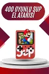 Sup Atari Retro 400 Nostalji Oyunlu Mini Atari Taşınabilir Oyun Konsolu-2