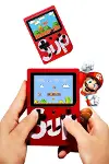 Sup Atari Retro 400 Nostalji Oyunlu Mini Atari Taşınabilir Oyun Konsolu-4