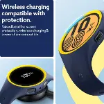Spigen Galaxy Watch 5 / Watch 4 (44mm) ile Uyumlu Kılıf Nano Pop Blueberry Navy - ACS05135-7