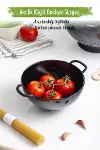 Akrilik Siyah Mini Pirinç Süzgeçi & Bakliyat Süzgeçi (3 SU BARDAĞI ÖLÇÜLÜ)-1