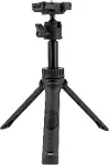 F3 Mini Tripod & Selfie Çubuğu – 2’si 1 Arada, Bluetooth Uzaktan Kumanda, 75 cm Uzayabilen, 2,5 kg T-3