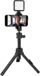F3 Mini Tripod & Selfie Çubuğu – 2’si 1 Arada, Bluetooth Uzaktan Kumanda, 75 cm Uzayabilen, 2,5 kg T-1