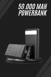 Taşınabilir Powerbank 50.000 mAh 4 Girişli Hızlı Şarj Led Göstergeli Fenerli Şarj-2