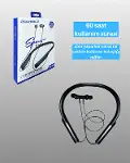 Polygold PG-100 Bluetooth 5.0 Boyun Bantlı Kulaklık – 50 Saat Konuşma Süresi, Type-C Şarj-3