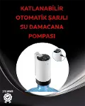 Otomatik Şarjlı Damacana Pompası Ev Ofis Kamp Kullanım-1