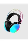 Ergonomik RGB Bluetooth Kulaklık 3D Ses Yeni Nesil-2