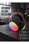 Ergonomik RGB Bluetooth Kulaklık 3D Ses Yeni Nesil-1