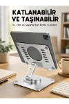 Taşınabilir Katlanır Tablet Braketi Masaüstü Stand Yeni Nesil-1