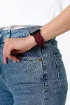 Natural Silver 38-40-41 mm Smart Watch Braided Band-4
