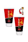Scorpion Erkeklere Özel Geciktiricili ve Sertleştiren Bakım Kremi 50 ml x 2 ad.+Lustra Masaj Yağı-1