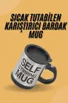 Sıcak Tutan Termos Bardak Kendi Kendini Karıştıran Mikser Kupa-1
