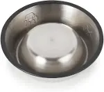 Paslanmaz Çelik Kedi ve Köpek Mama Kabı - Kaymaz Tabanlı, Dayanıklı Besleme Tası (16 Cm)-6