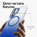 Samsung Galaxy S26 Plus için Prestige Serisi Magsafe ile Uyumlu Yükseltilmiş Lens Çerçeveli Ultra Gü-4