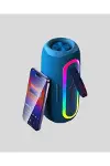 Taşınabilir Mini Bluetooth Hoparlör Güçlü Ses ve Şık Kırmızı Tasarım-2