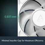 P12 Pro A-RGB (Beyaz) - Güçlü Premium Fan 120 mm PWM Fan Y Kablo Ayırıcı ile 600~3000RPM 0RPM-7